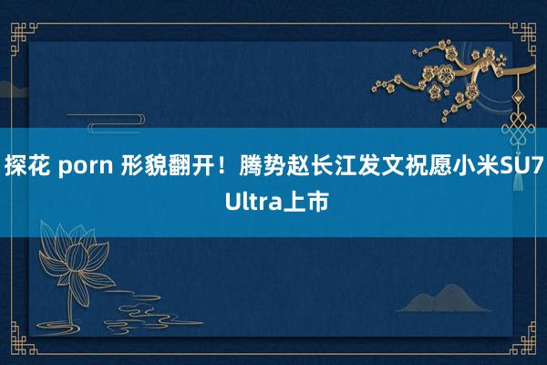 探花 porn 形貌翻开！腾势赵长江发文祝愿小米SU7 Ultra上市